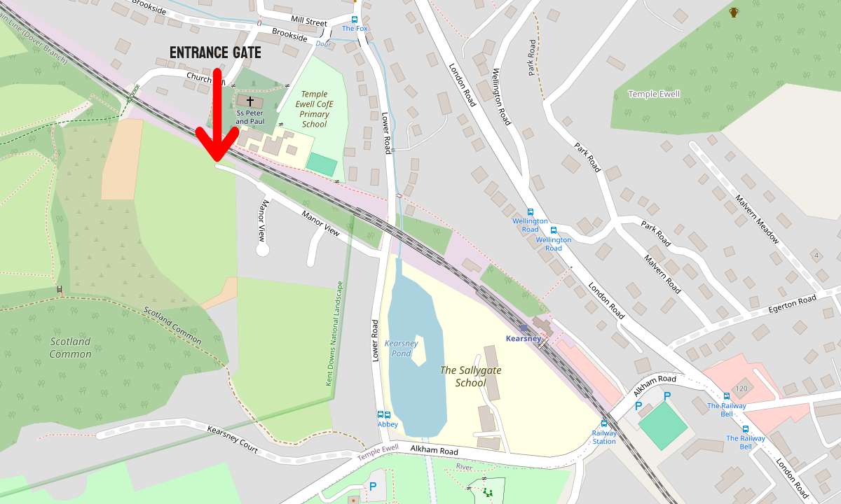 How to find Jurassic Bark Temple Ewell